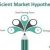 The Efficient Market Hypothesis